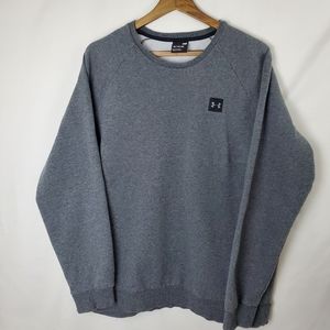 Under Armour logo 🖤 Gray Sweatshirt. Size XL.